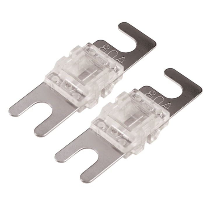 Kicker Pair Of 80 AMP Platinum Plated AFS High AMP Fuses