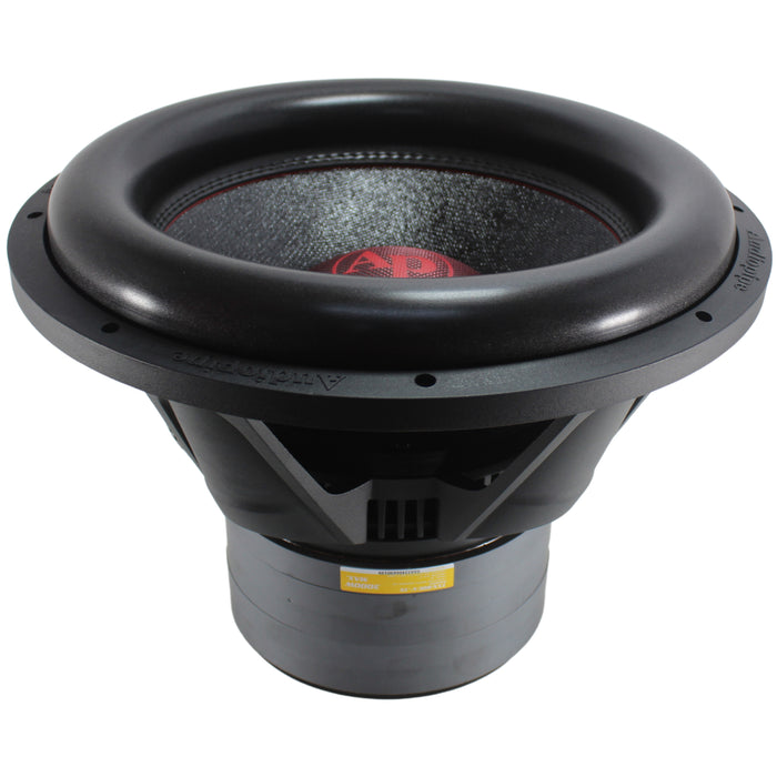 Audiopipe 15" 1500W RMS Dual 2-Ohm 5-Stack Composite Cone Subwoofer