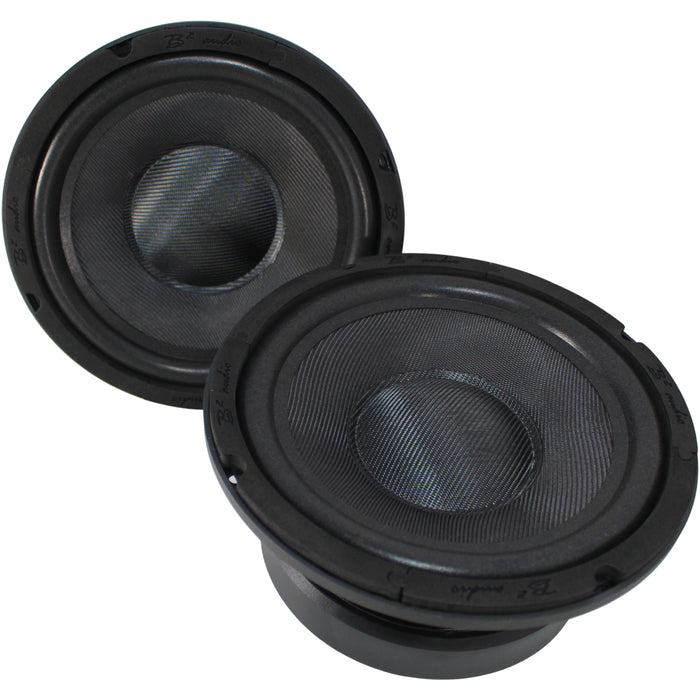 B2 Audio REFERENCE Series Pair of 8" 4-Ohm SVC 180W RMS Loudspeaker/Woofer REF8W