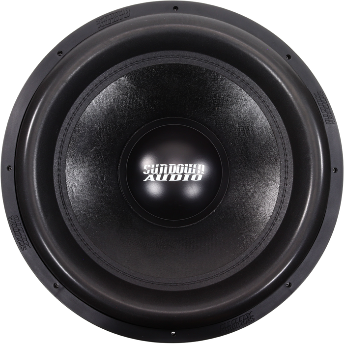 Sundown Audio Z v.6 Series 18" 5000W Peak Dual 1 Ohm VC Car Subwoofer ZV6-18-D1