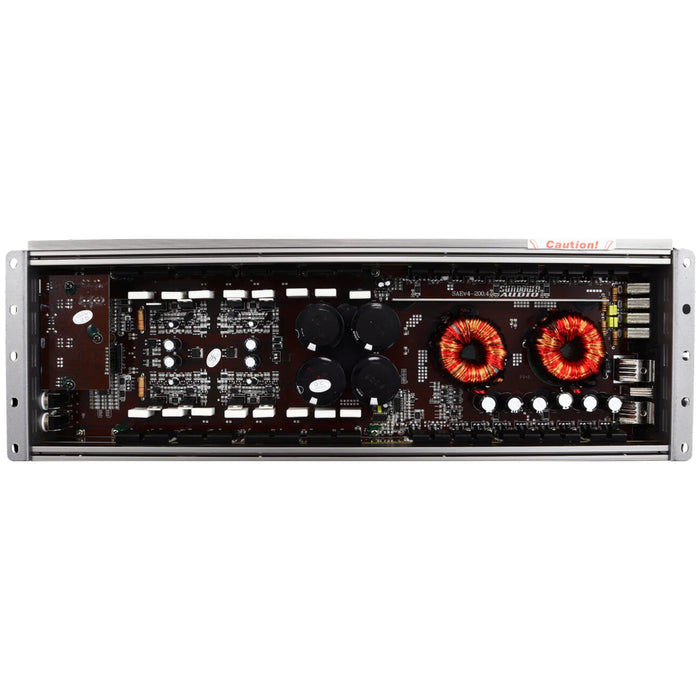 Sundown Audio Class-A/B 2-Ohm 1.2k Watt 4-Channel Amplifier SAE-200.4-V4