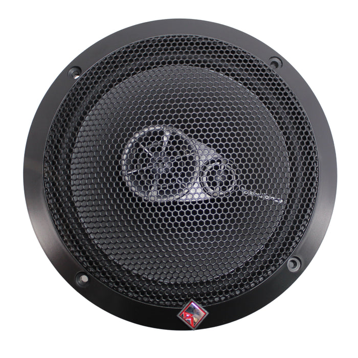 2x Rockford Fosgate 6.5 Full Range 3-Way Coaxial Speakers 90W Peak 4 Ohm R165X3