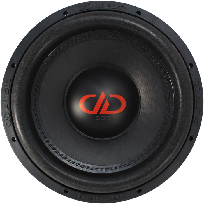DD Audio 600 Series 12" 1000W RMS 2 Ohm DVC Power Tuned Subwoofer / 612f-D2