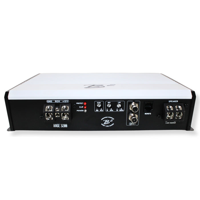 B2 Audio RAGE Series 3200 Watt 1-Channel Class D Full Bridge Mono Amplifier