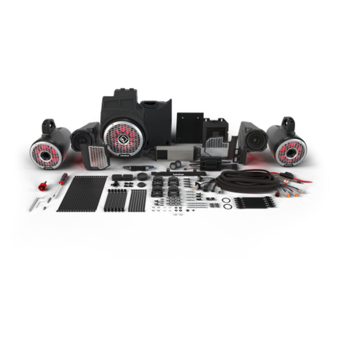 Rockford Fosgate Front Speaker/Amp/Sub/Horn Kit for Select Polaris RZR Models