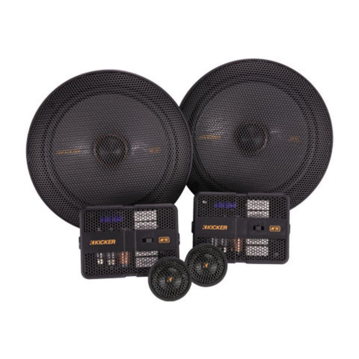 Kicker KS Series 6.75" 4 Ohm 125 Watts Component Speaker system 51KSS6704