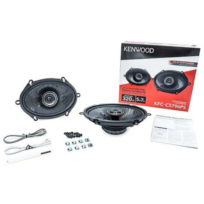 Kenwood 5" x 7" Performance Series 4 ohm 320 Watts 2-Way vehicle Speakers