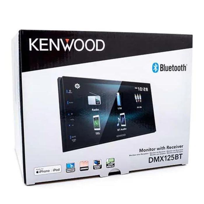 Kenwood DMX125BT Digital Multimedia Receiver & Kenwood Universal backup camera