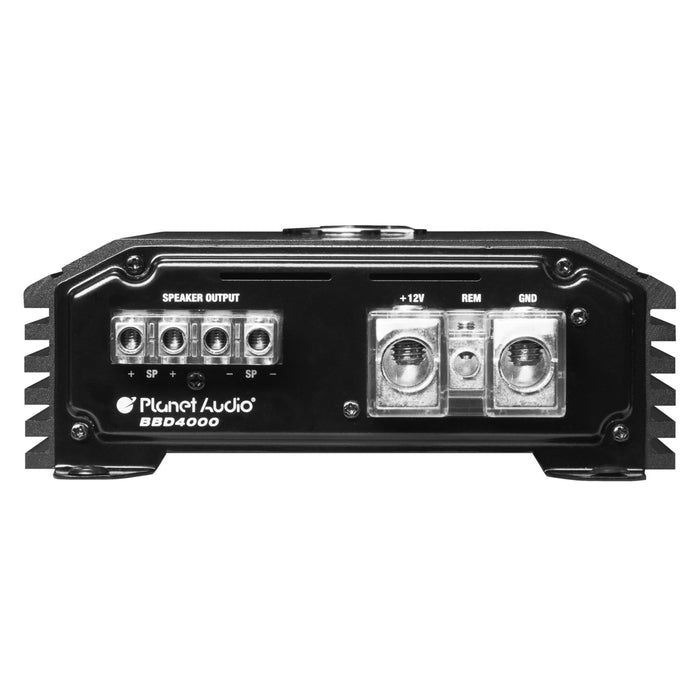 Planet Audio Monoblock Amplifier 4000 Watts 1-Ohm Stable Class D / BBD4000