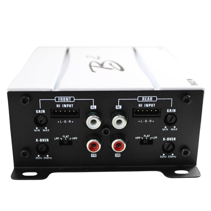 B2 Audio RAGE 4 Channel 800W Amp W/ 1 RIOT6P Set + RAGE T1 NEO Tweeters COMBO-19