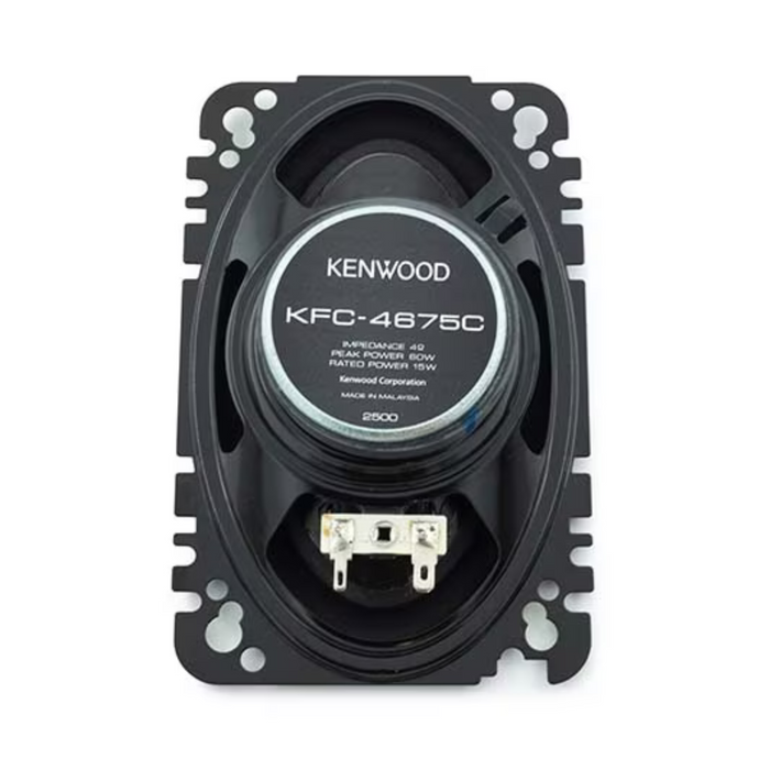 Kenwood 60-Watt 4-Inch x 6-Inch Two-Way Speaker System KFC-4675C