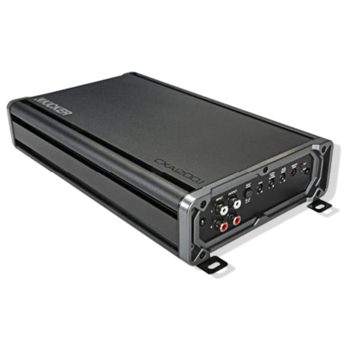 Kicker CX Series Monoblock Bass Amplifier Class D 2400W Peak 1 Ohm + Install Kit
