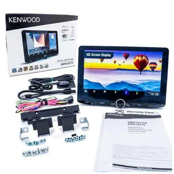 Kenwood 10.1" Floating Panel Digital Media Receiver W/ CarPlay & Android Auto