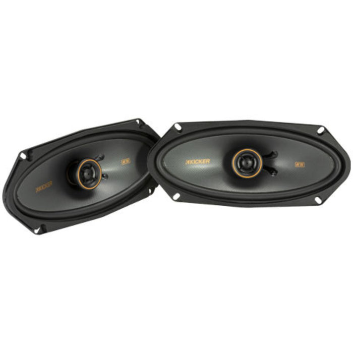 Kicker KS Series Pair of 4"x10" Coaxial 4 Ohm 75 Watts Speakers 51KSC41004
