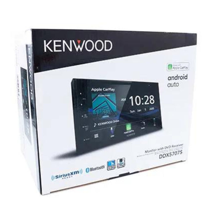 Kenwood 6.8" Android Auto & CarPlay MultiMedia DVD&CD Receiver DDX5707S