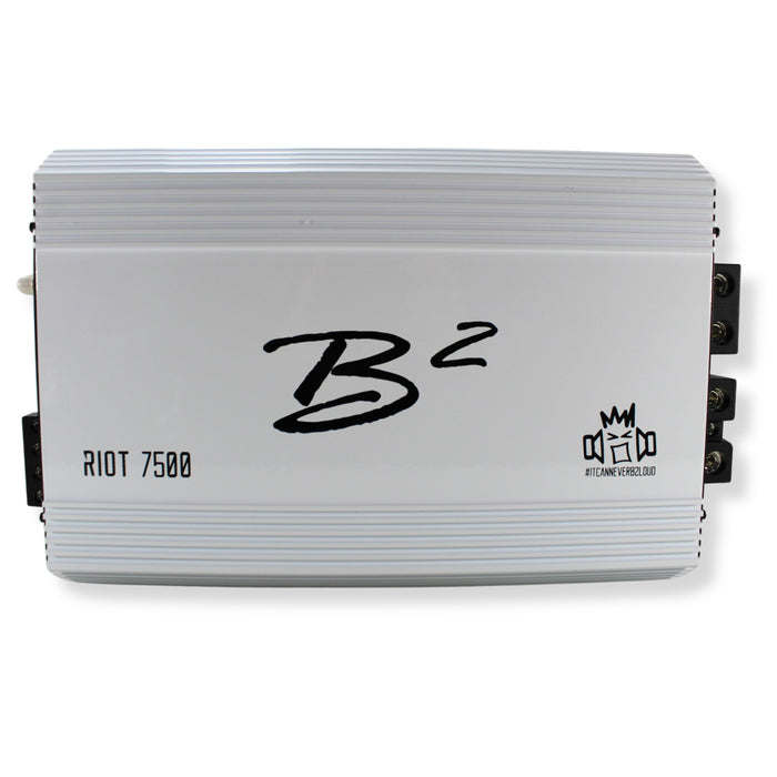 B2 Audio RIOT Series 7500 Watt 1-Channel Full Bridge Class D Amplifier