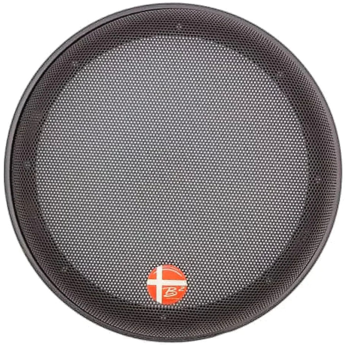 B2 Audio Pair of 6.5" Metal Speaker Grills with B2 Logo