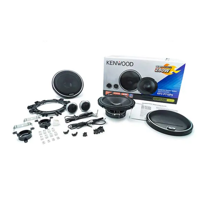 Kenwood 280 Watts Performance Series 6.5" Component Speaker System KFC-P710PS