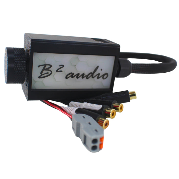 B2 Audio LED Bluetooth Control  30" RCA Bass Knob & Volt Meter BASSKNOB-LED