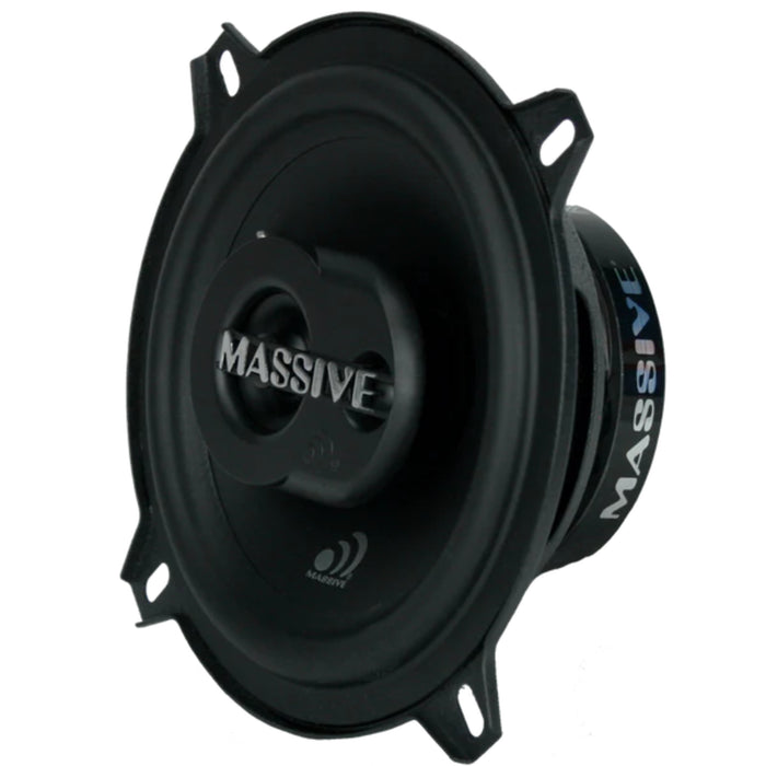 Massive Audio Pair of 5.25" MX Series Coaxial 180W Max 4 Ohm Speakers MX5-V2