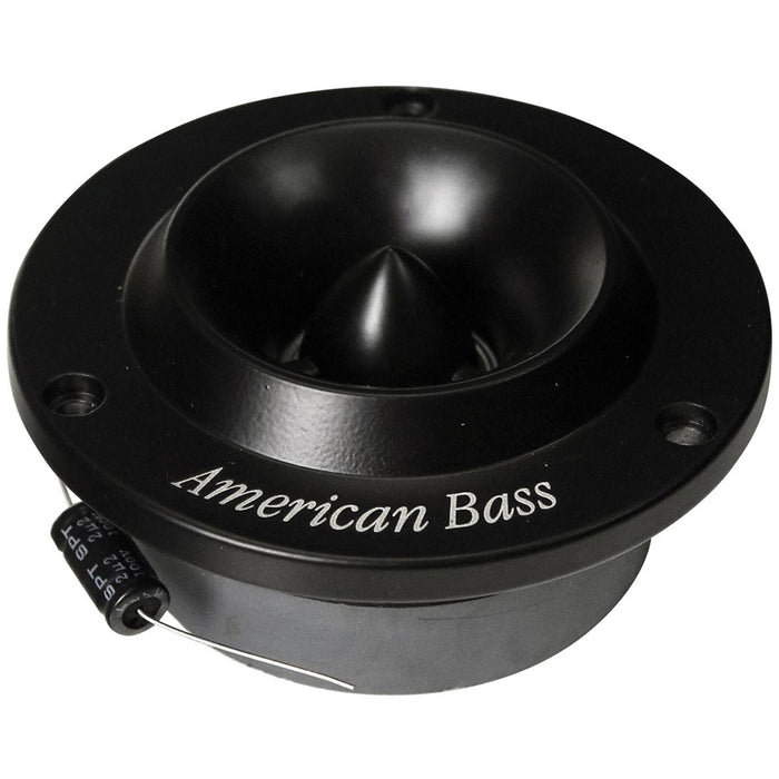 American Bass 1" Compression Tweeter Black 150 Watt 4 Ohm Pair MX-252B