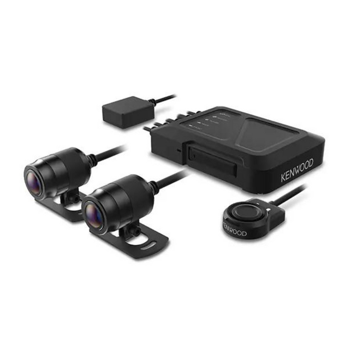 Kenwood 2MP HD Dashcam W/ GPS & Rearview Camera | Kenwood x2 3M Extension cables