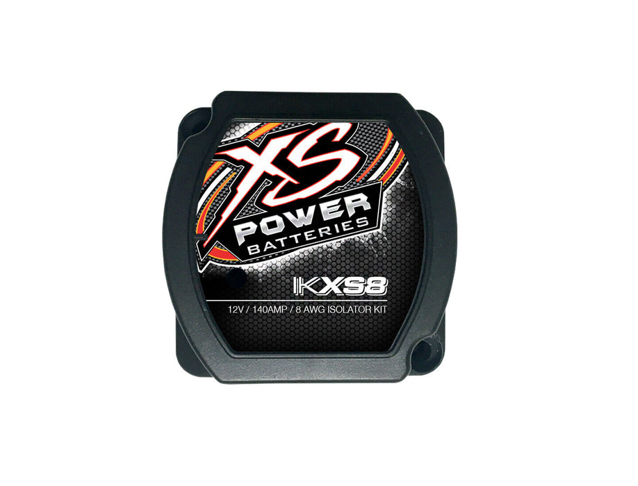 XS Power IKXS8 12 Volt 8 AWG 140 Amp OFC Battery Isolator Kit