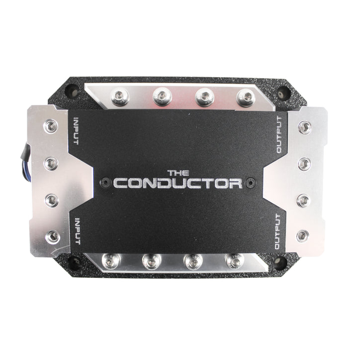 The Conductor All-In-One Ground Distribution Block And 1000A Ammeter LED Display