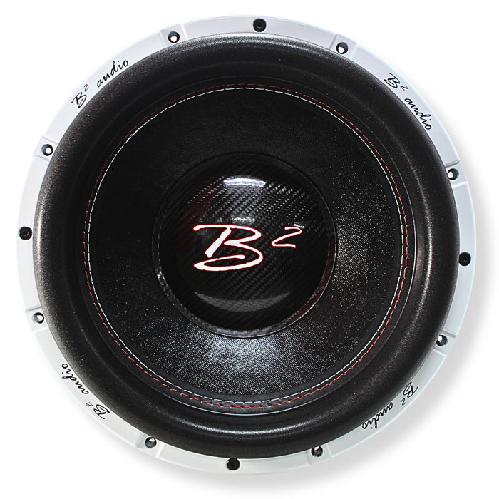 B2 Audio RAGE Series 12" 2000 Watt RMS Dual 2-Ohm 3" Voice Coil Subwoofer