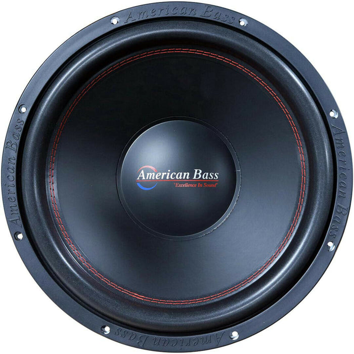 American Bass 15" 2000W Subwoofer Dual 2 Ohm Voice Coil White XD Series XD-15-D2