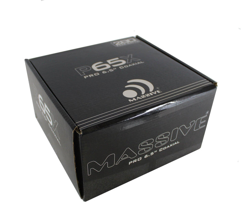Massive Audio P65X Pro 6.5" 280W 4 Ohm Car Audio Speaker with Tweeter