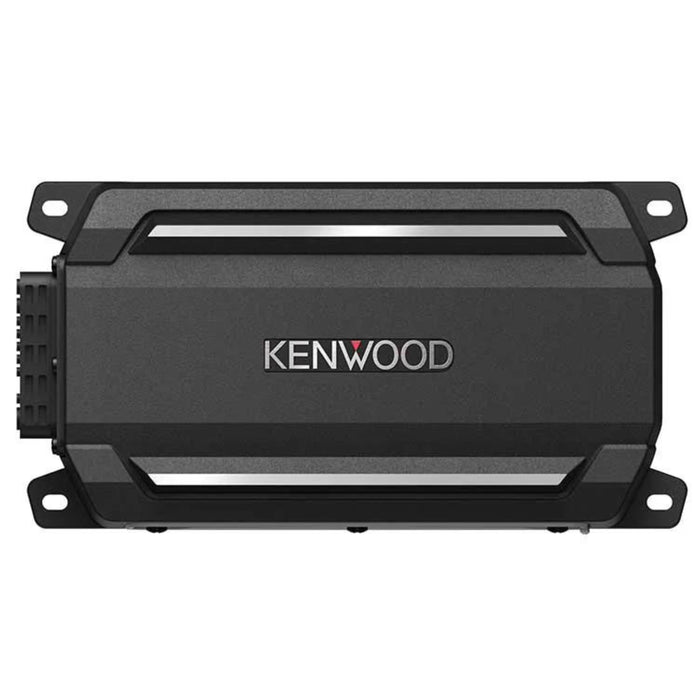 Kenwood Class D 4 Channel 2 ohm 600 Max Bluetooth Power Marine Amplifier