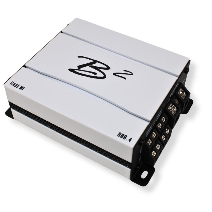 B2 Audio RAGE 4 Channel 800W Amplifier W/ 2 RIOT6P Speaker Sets COMBO-17