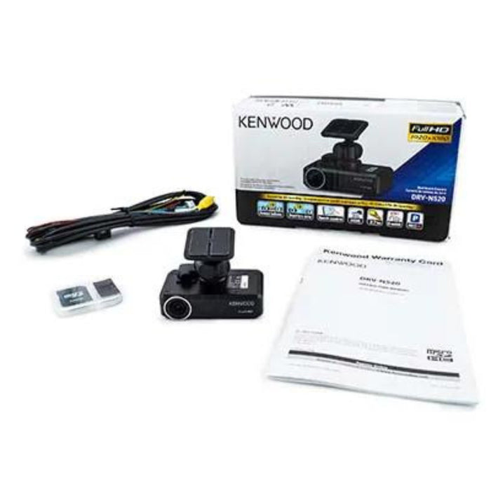Kenwood Navigation Receiver DNR476S and Kenwood Mounted Dash Camera DRV-N520