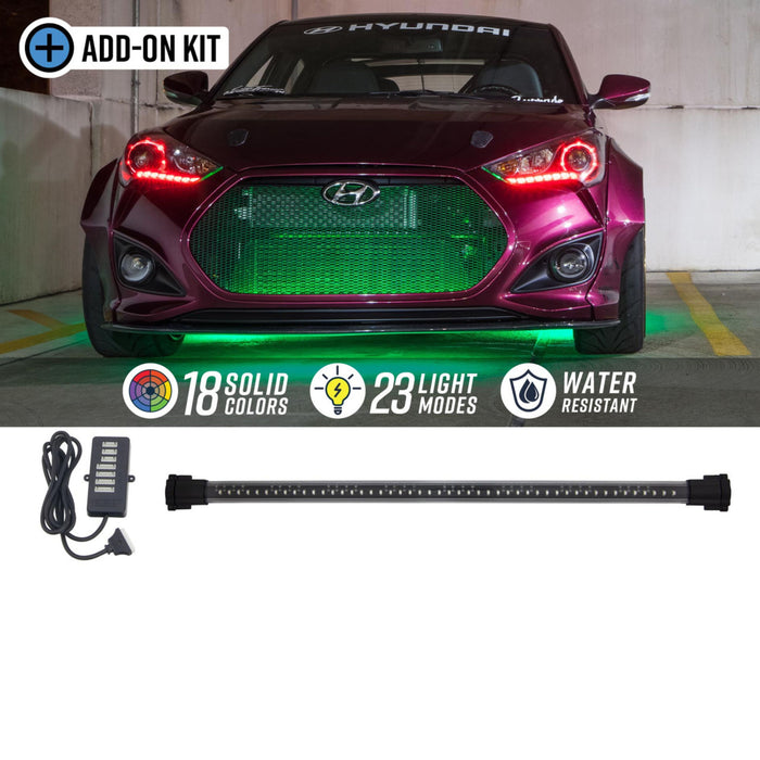 LEDGlow 24" Add-On Grill Tube for Million Color Wireless Underbody LED Light Kit