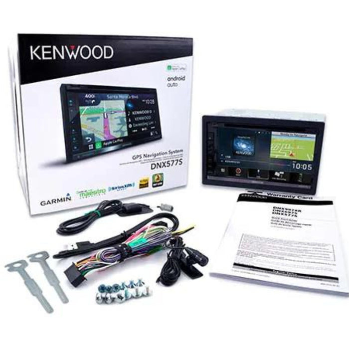 Kenwood Navigation Receiver DNX577S and Kenwood Universal backup camera CMOS-230