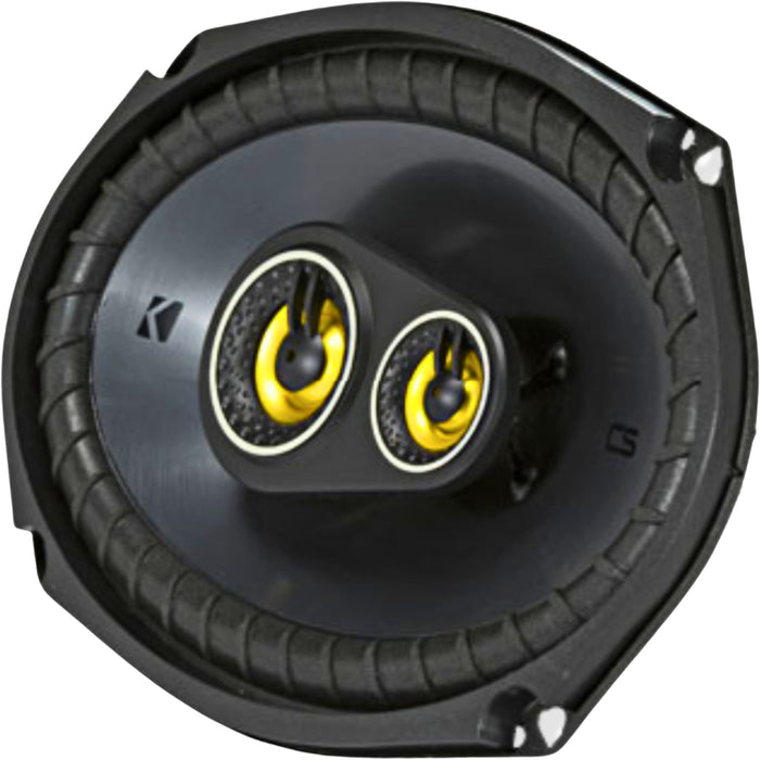 Kicker CS-Series 6x9" 150W RMS 4-Ohm Coaxial 3 Way Speakers / 46CSC6934