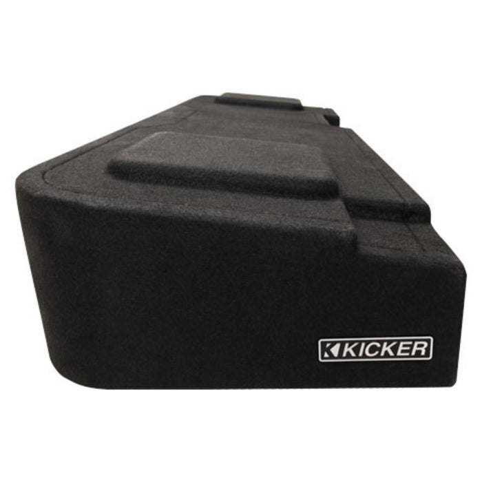 Kicker 12" Dual Loaded Chevy/GMC Down Firing 2 ohm 1200W Subwoofer Enclosure