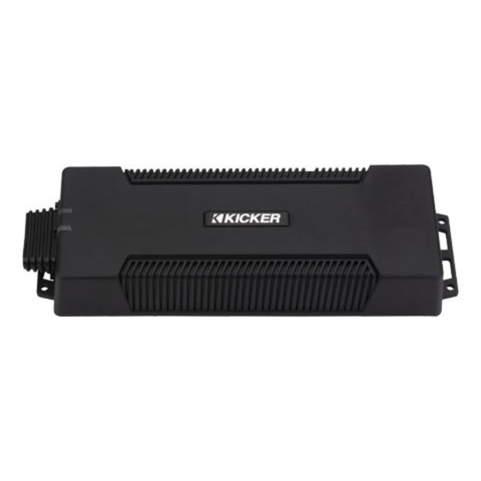 Kicker Waterproof Powersport Amplifier Full Range ClassD 1400W 1Ohm +Install Kit