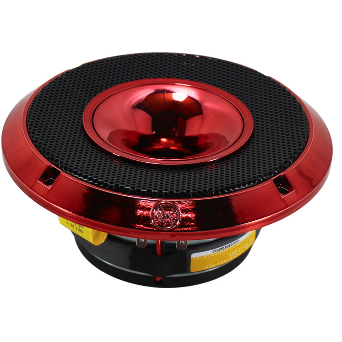 Audiopipe 6.5" 150W RMS 4 Ohm Red Eye Candy Compression Horn Midrange Coax Speaker