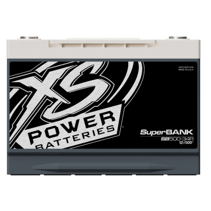XS Power AGM 12V Super Bank Capacitor BCI Group 34R 500F SB500-34R