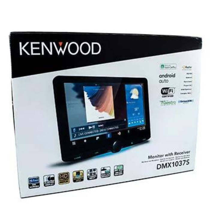 Kenwood 10.1" Floating Panel Receiver Plus Kenwood Rear-View Camera CMOS-230
