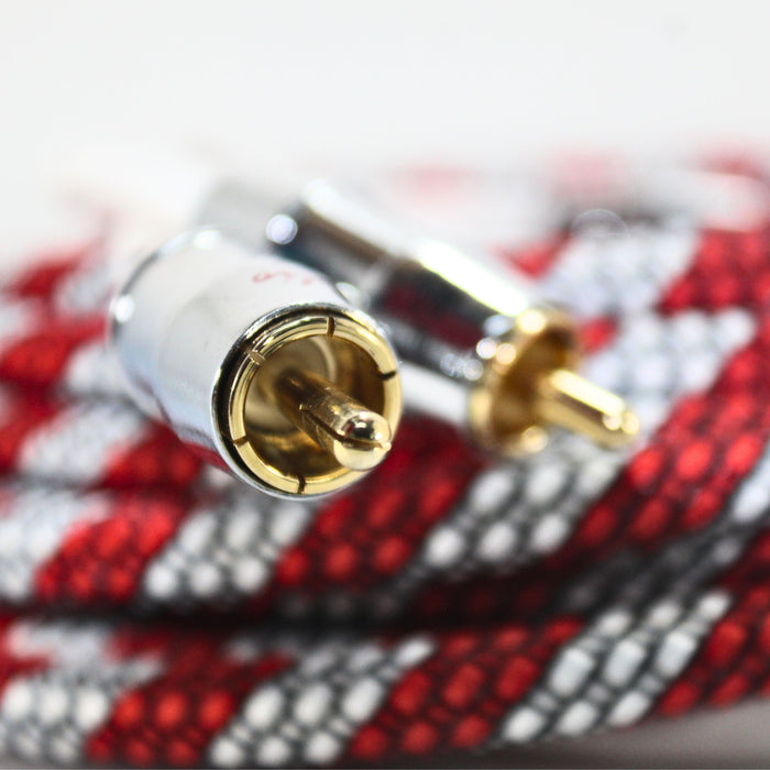 B2 Audio 18 FT Long OFC Double Shielded 2 Male to 2 Male RCA Cable  RAM55