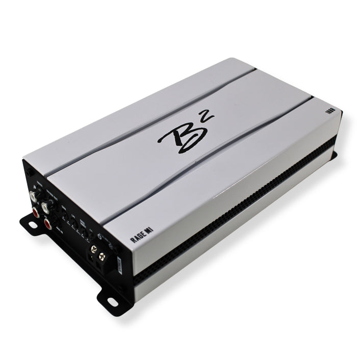 B2 Audio RAGE Micro Series 1000 Watt Monoblock 1-Ohm Stable Class D Amplifier