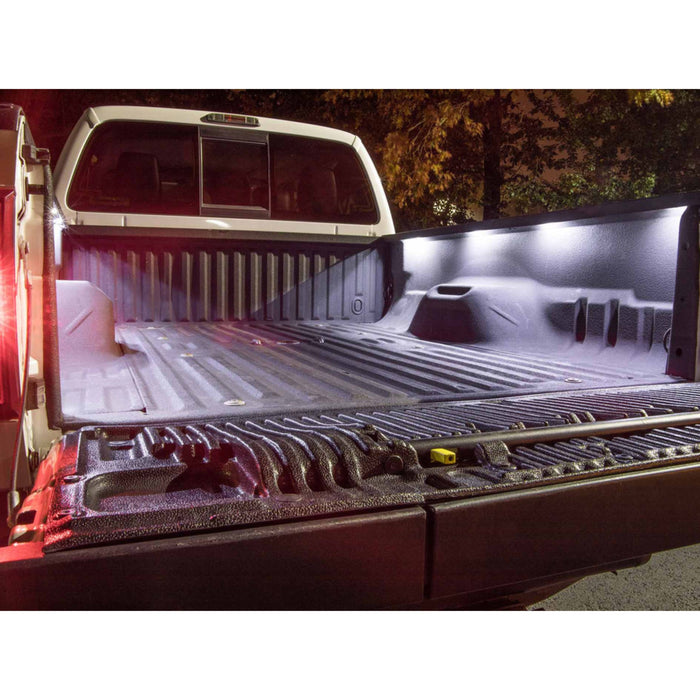 LEDGlow 8pc Ultra-Bright White LED IP67 Waterproof Truck Bed Lighting Kit