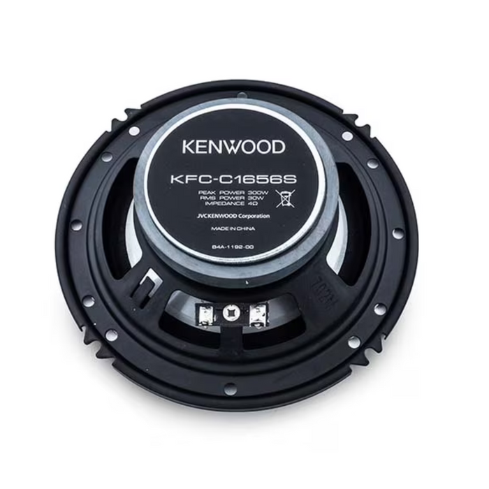 Kenwood 300 Watt 6.5-Inch Dual Cone Stereo Car Audio Speaker Pair KFC-1656S