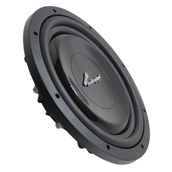 Audiopipe 12" 500W Max Dual Voice Coil 4-Ohm Ultra Shallow Mount Subwoofer