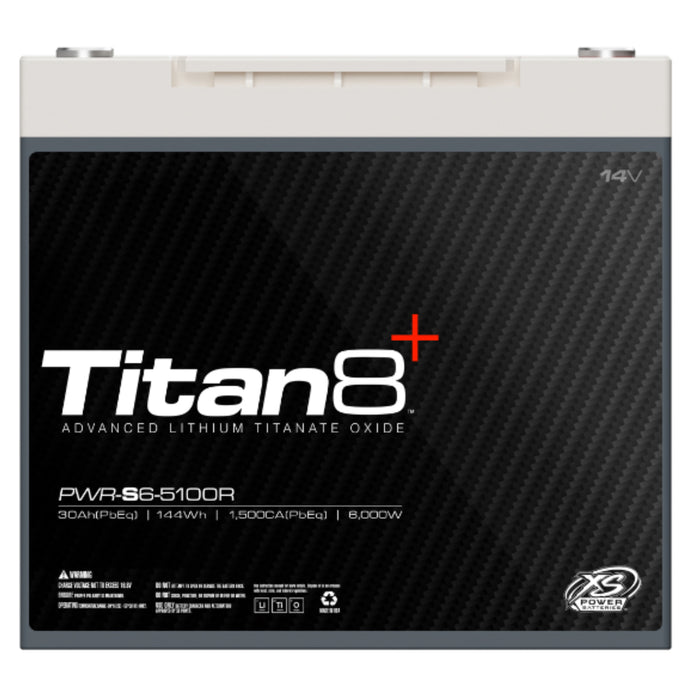 XS Power 14V BCI Group 51, 6000W Lithium Titanate Battery PWR-S6-5100