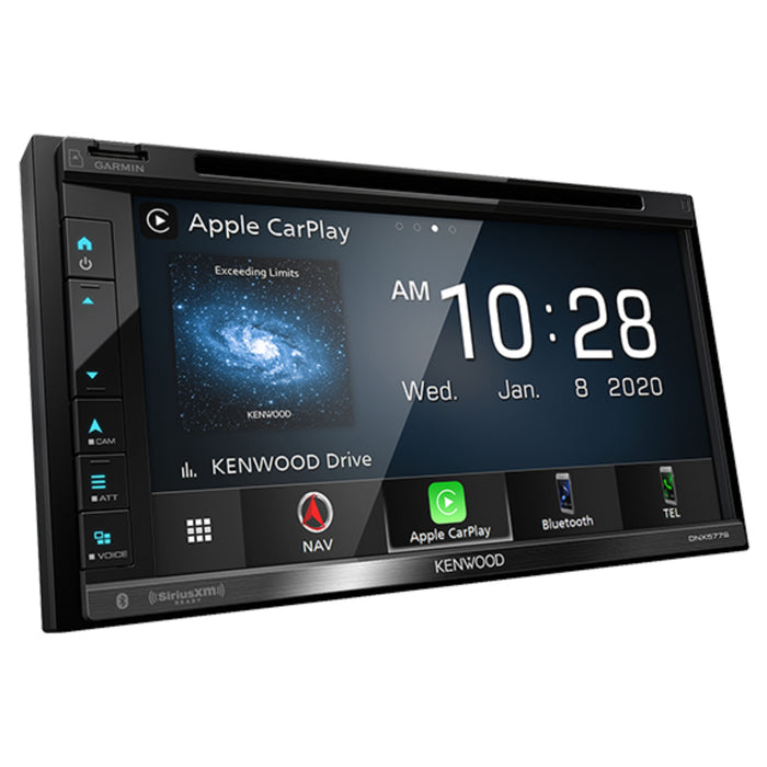 Kenwood 6.8" Garmin Navigation & Media Receiver W/CarPlay & Andorid Auto DNX577S