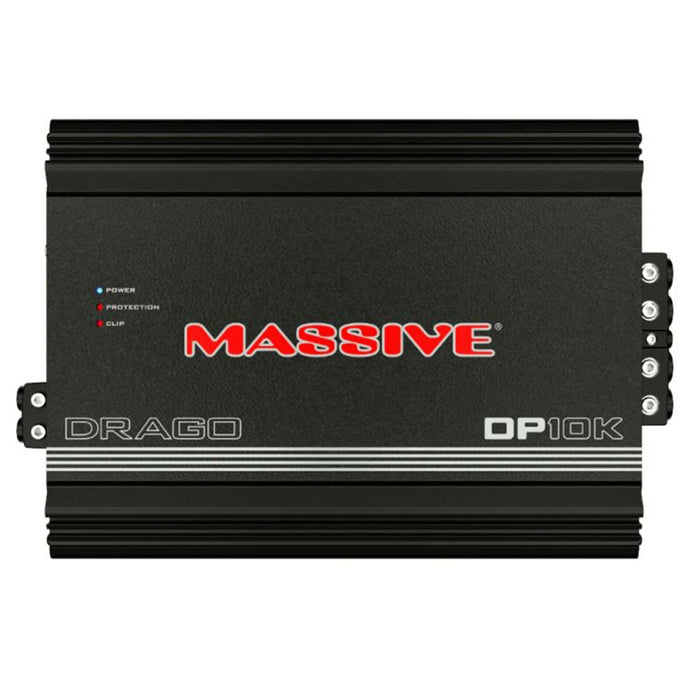 Massive Audio DRAGO Monoblock Amplifier 10000 Watt 1 Ohm Stable DP10K